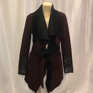 BCBG Maxazria Two Tone Wool Jacket